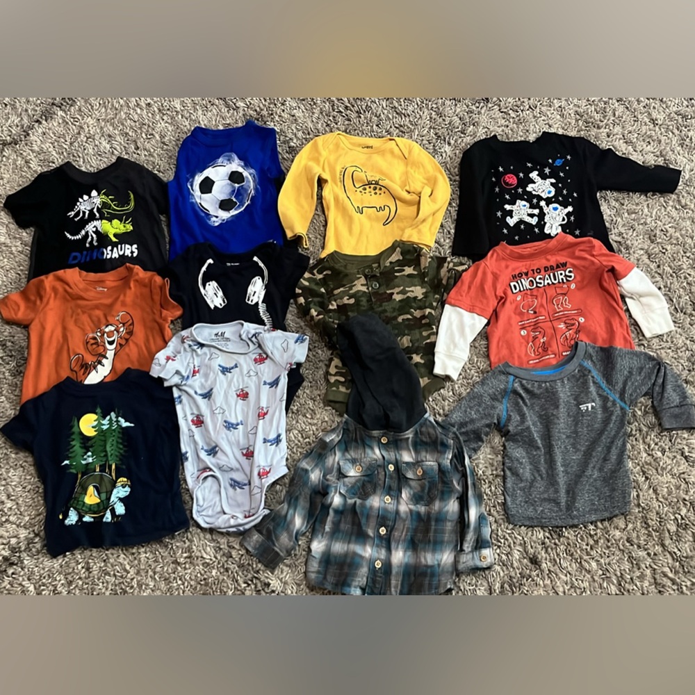 12m Boy clothes lot